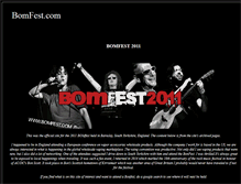 Tablet Screenshot of bomfest.com
